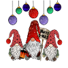 Christmas Gnome Family