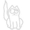 Betrunkene Katze