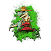 Ein Dinosaurier mäht - Dinosaurier