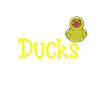 Gummi ænder Duck Duck Lovers Badeværelse