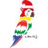 Parrot X-mas: Christmas parrot