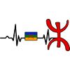 Heartbeat Amazigh Berber Flag