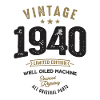 Millésime 1940 82e anniversaire