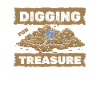 Prospectors Digging Treasure