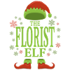 Fleuriste Elfe de Noël