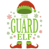 Security guard Christmas elf