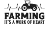 Farming Farmer Girl Heartbeat
