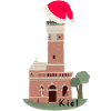 Christmas, Kiel Lighthouse Holtenau
