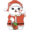 Santa Lucky Cat