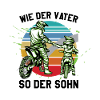 Père et fils Motocross