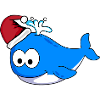 Baleine Comic Noël