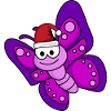 Butterfly Comic Christmas