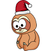 Sloth Comic Christmas