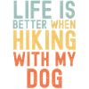 Hund Wanderhund retro