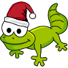 Gecko Comic Christmas