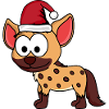 Hyène Comic Noël