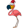 Flamingo Comic Christmas