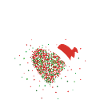 Dokumentationsassistentin mit Herz Nikolausmütze
