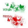 Femme Vie Liberté, Papillons,Iran,Drapeau