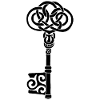 Black Celtic Key