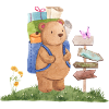 Camping Bear