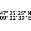 Coordonnées de Saint-Gall
