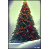 Arbre de Noël Noël hiver