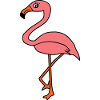 Flamingos Bird Bird Animals Gift