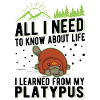 Schnabeltier Geschenk Platypus