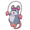 Mouse Fitness Rope