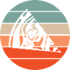 Pizza Retro Sunset