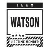 Team Watson Lifetime Member