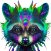 Fancy Raccoon