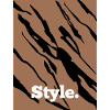 Style rayures imprimées animaux