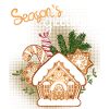 Gingerbread House gingerbread-house Christmas saying