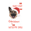 German Shepherd Merry Christmas