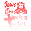 Long Hair Christian Christian Design