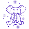 mignon bébé éléphant