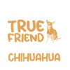 True friend dog chihuahua