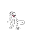 Dinosaure Dinosaure adulte