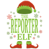 Reporter Christmas Elf