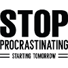 Stop Procrastinating Starting Tomorrow