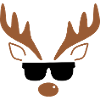 Christmas time sweet reindeer