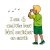 I'm 6 - Boy Birdwatching