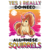 Écureuil Cadeau Écureuil Gris