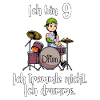 Ich bin 9 - Mädchen Schlagzeuger