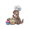 Otter Baking Baking Gift