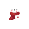 Christmas rabbit