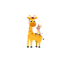 Diventerò Sorella Maggiore Giraffa Annuncio