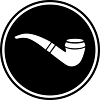 Smoking a pipe